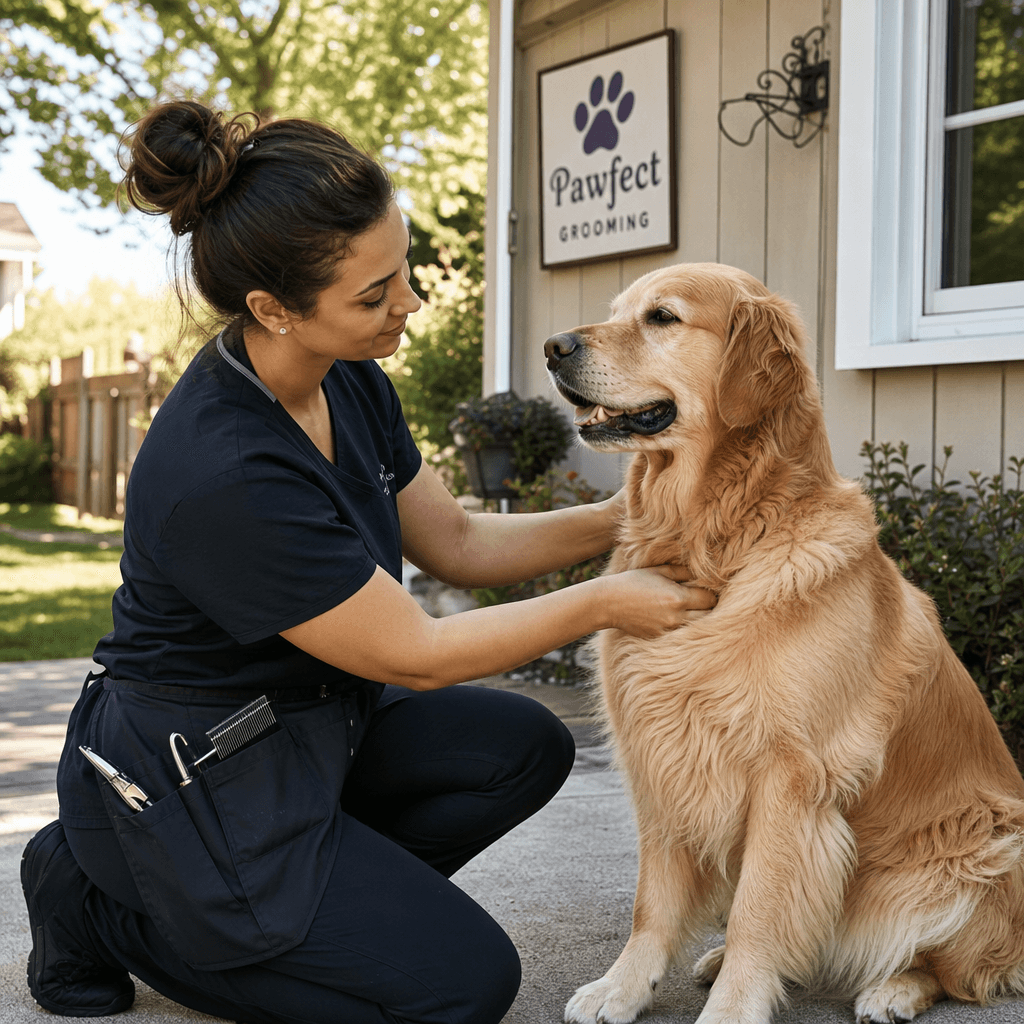 Dog grooming photo 12