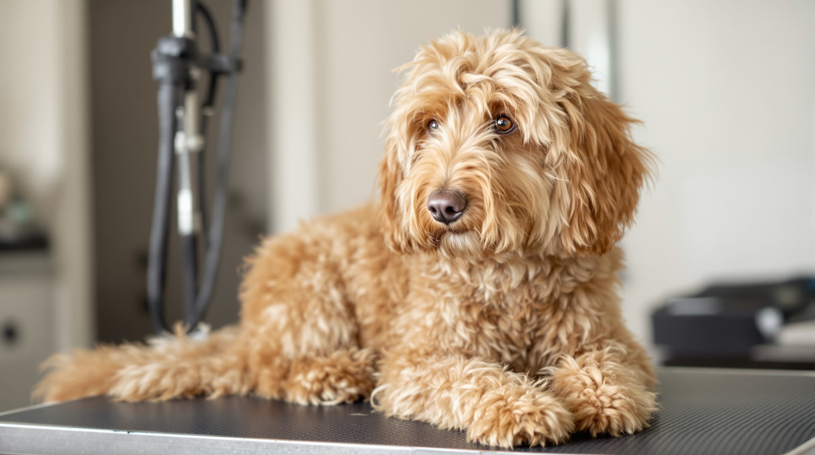 Dog grooming before — project 1